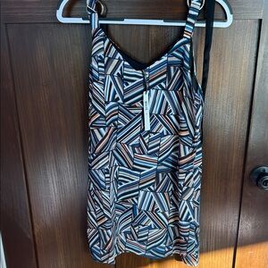 Coco + Carmen Multicolor Geometric Camisole, S/M